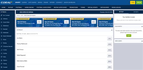 coral golf betting rules|Help .